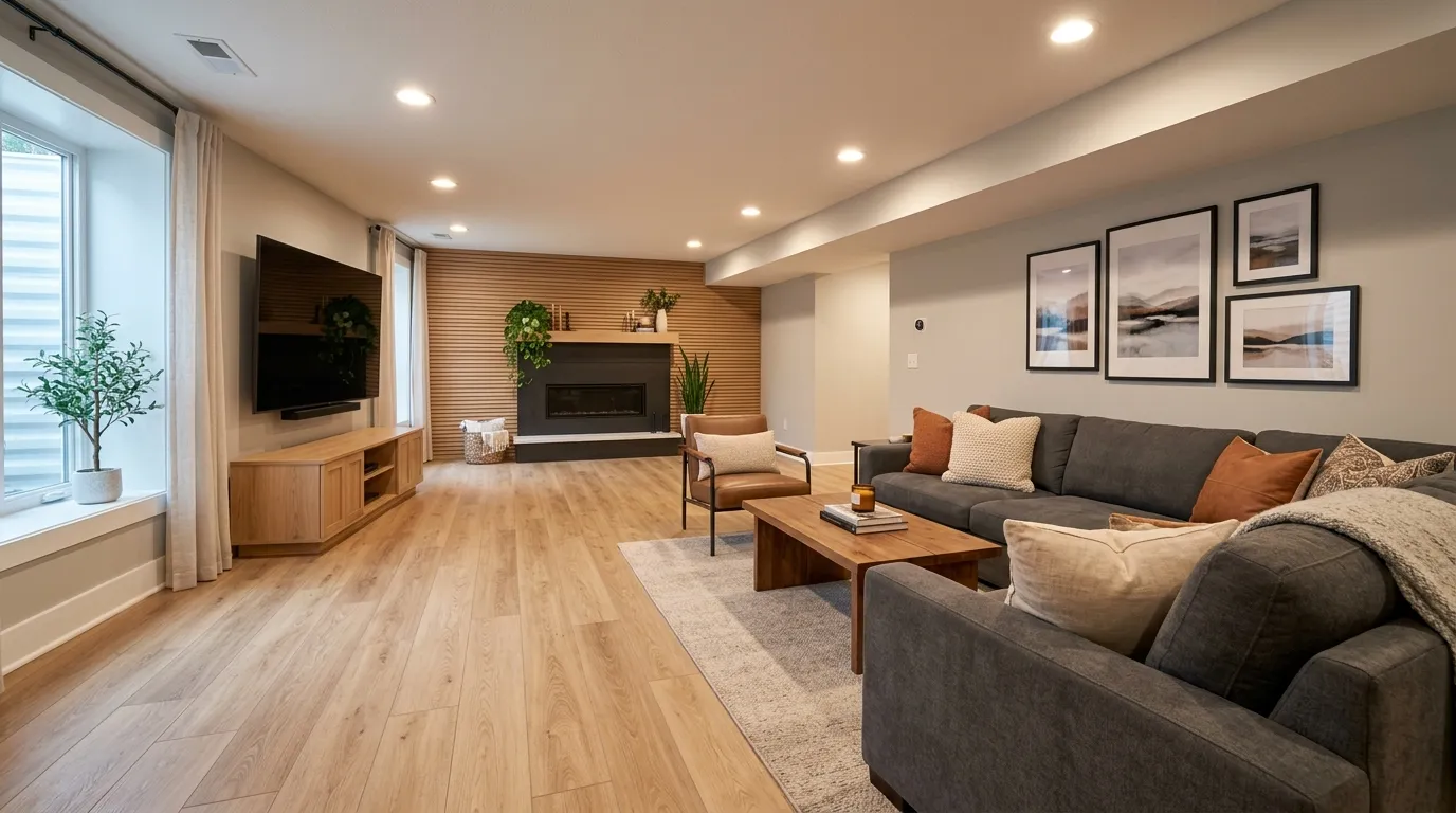Luxury Vinyl Plank (LVP) vs. Engineered Hardwood: Flooring Solutions for Ohio Basements