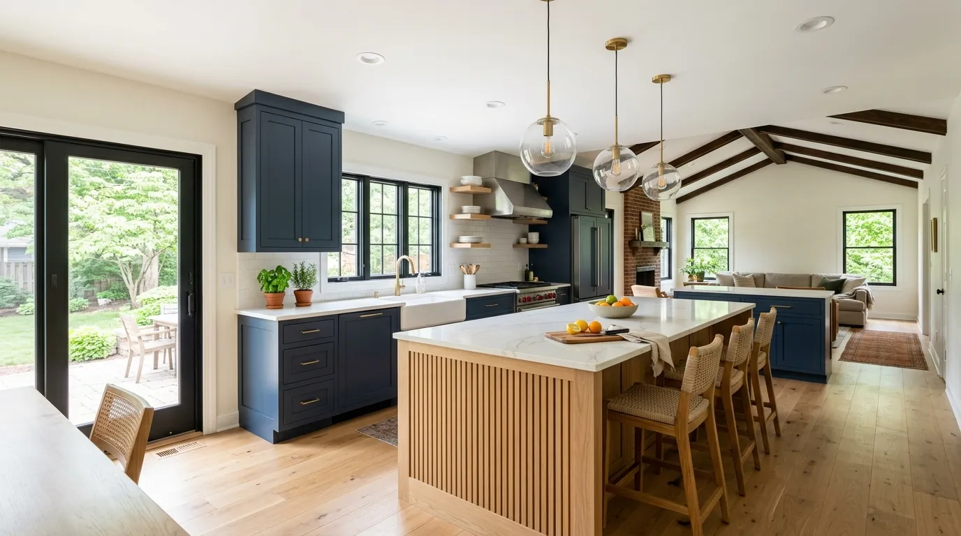 Open Concept vs. Defined Kitchens: Layout Solutions for Ohio Ranch & Colonial Homes