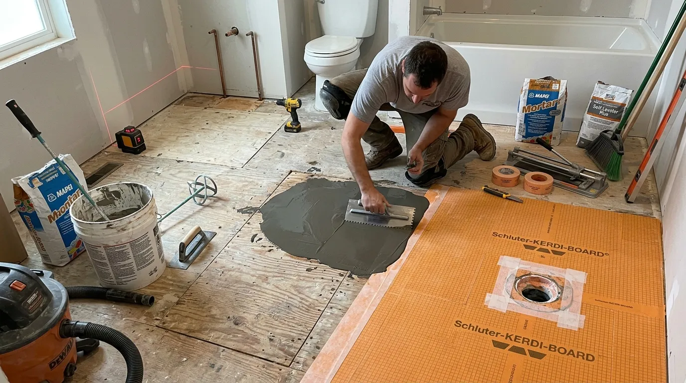Warning Signs of Subfloor Moisture Issues Beneath Bathroom Flooring